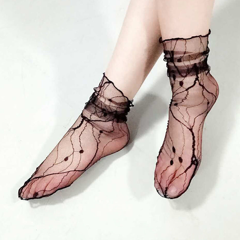 Mesh Short Stockings