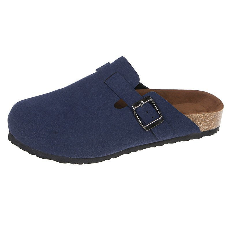 Casual Tech Suede Leather Clogs