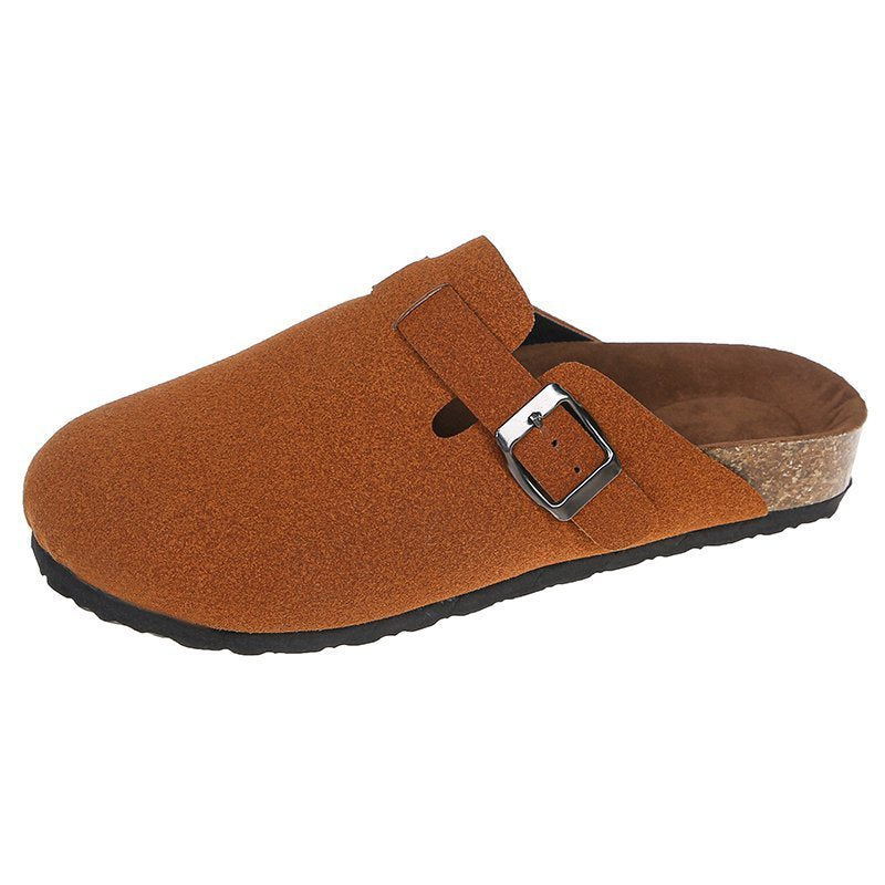 Casual Tech Suede Leather Clogs