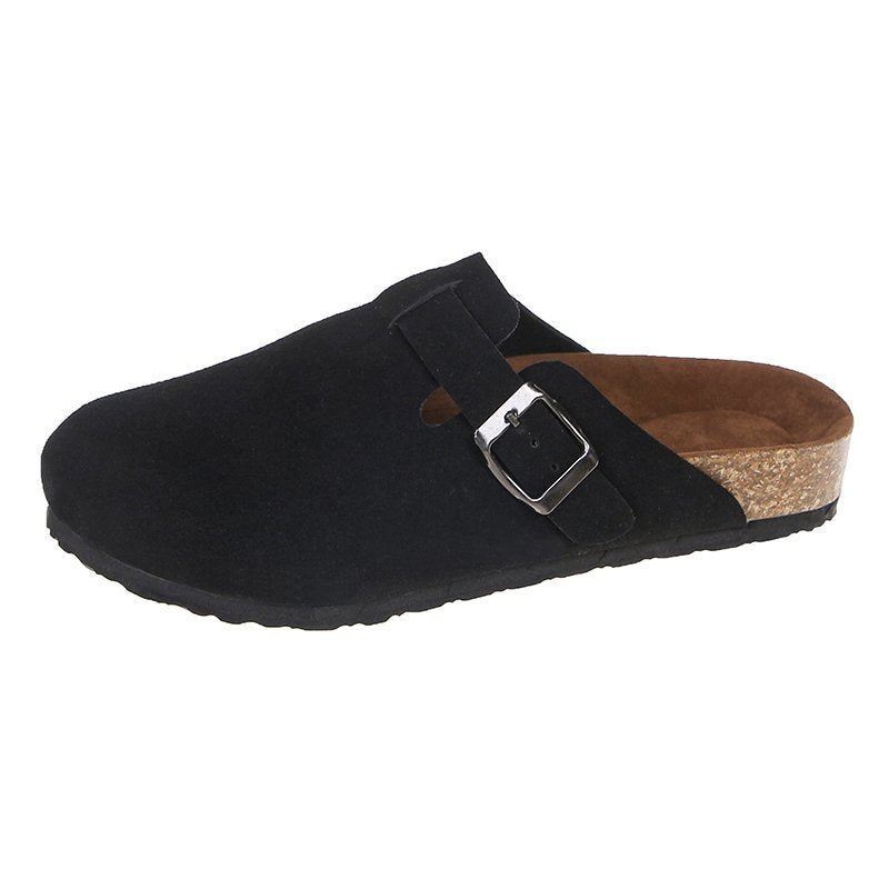 Casual Tech Suede Leather Clogs