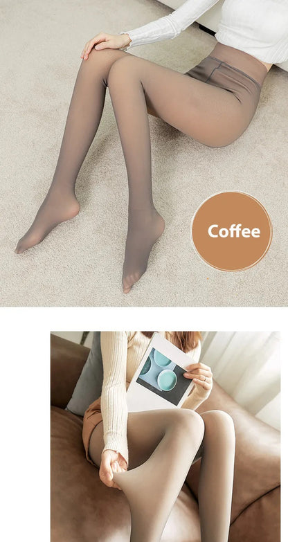 Transparent Fleece Stockings