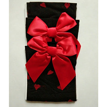 Lovely Red Big Bow Heart