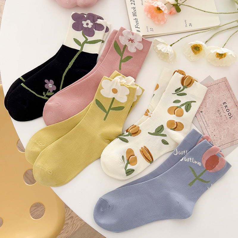 Flower Flakes Socks