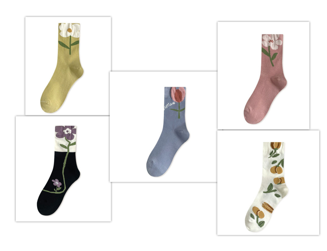 Flower Flakes Socks