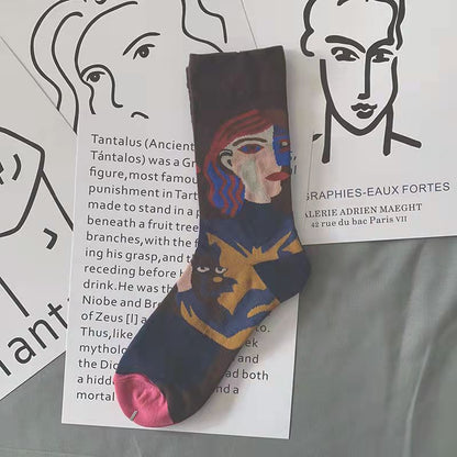 Preppy Style Socks