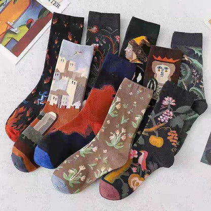 Preppy Style Socks