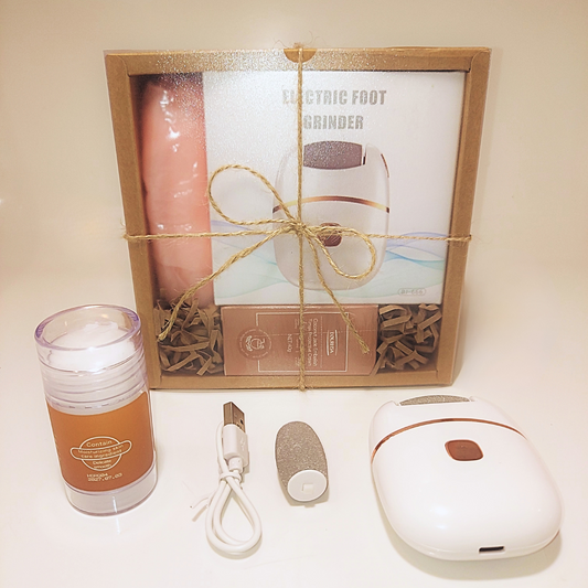 Electric Foot Grinder Gift Set