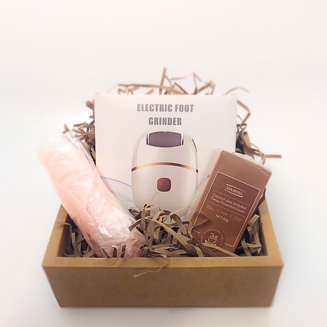 Electric Foot Grinder Gift Set