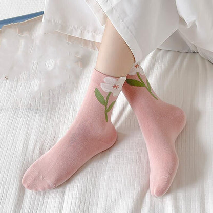 Flower Flakes Socks