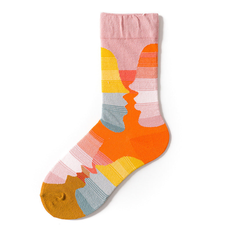 Preppy Style Socks